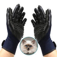 1 pair pet glove cat grooming glove for cat hair deshedding brush gloves cats wool glovees for animals bath clean massage comb