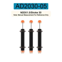 ad2030 05 ad series 25mm hydraulic shock absorber adjustable oil pressur buffer pneumatic hydraulic shock absorber high quality