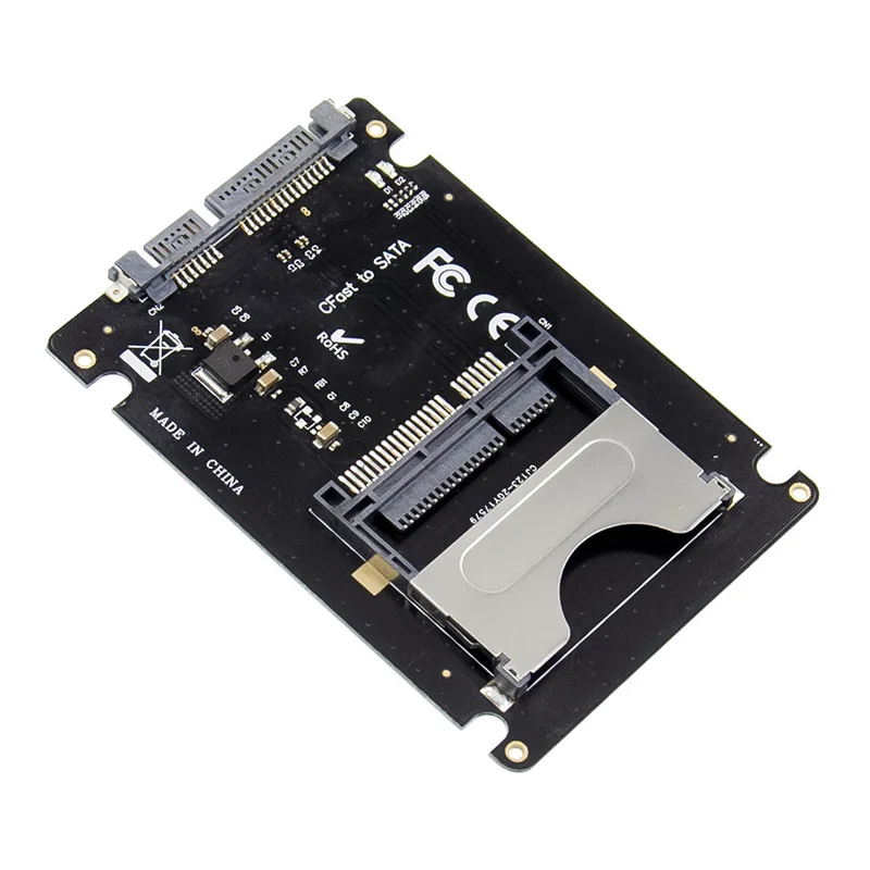 

CFast to SATA adapter card reader 2.5 inch hard drive enclosure