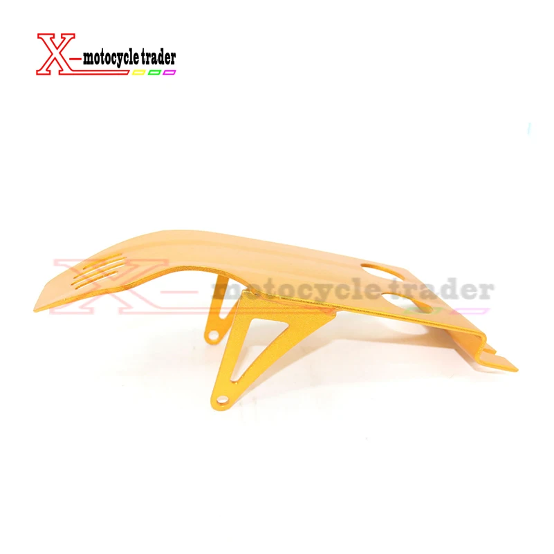 Мотоциклетная сверхпрочная пластина из сплава Bash алюминиевая Люминесцентная