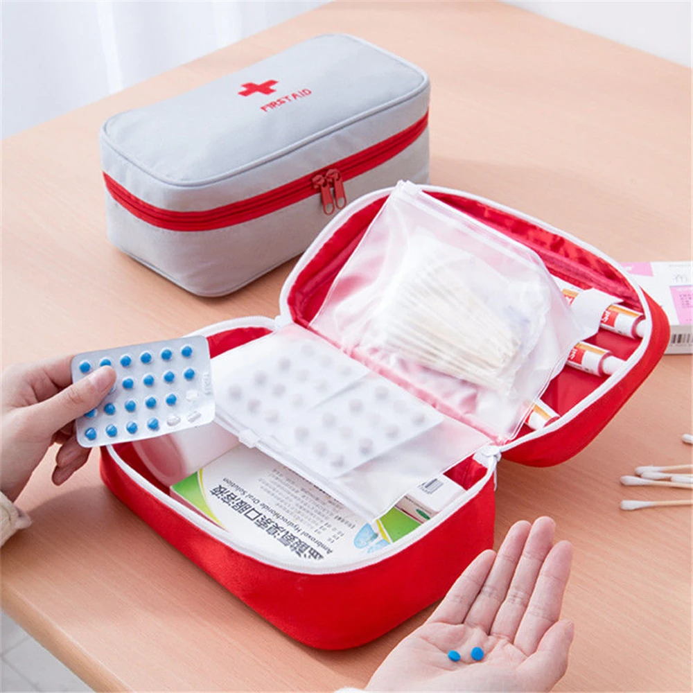 

First Aid Kit Emergency Medical Bag Waterproof Car Kits Storage Outdoor Travel Survival Kit Empty Bag for Business Traveling