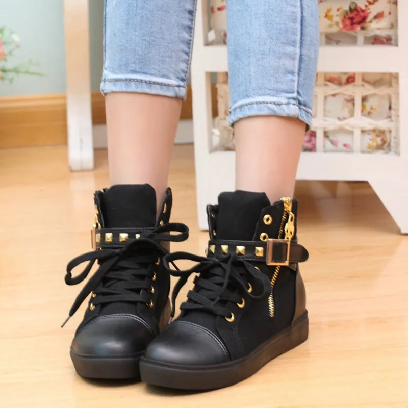 Tleni/Женская обувь для бега Высокие кроссовки Сезон осень-зима Новинка Женская