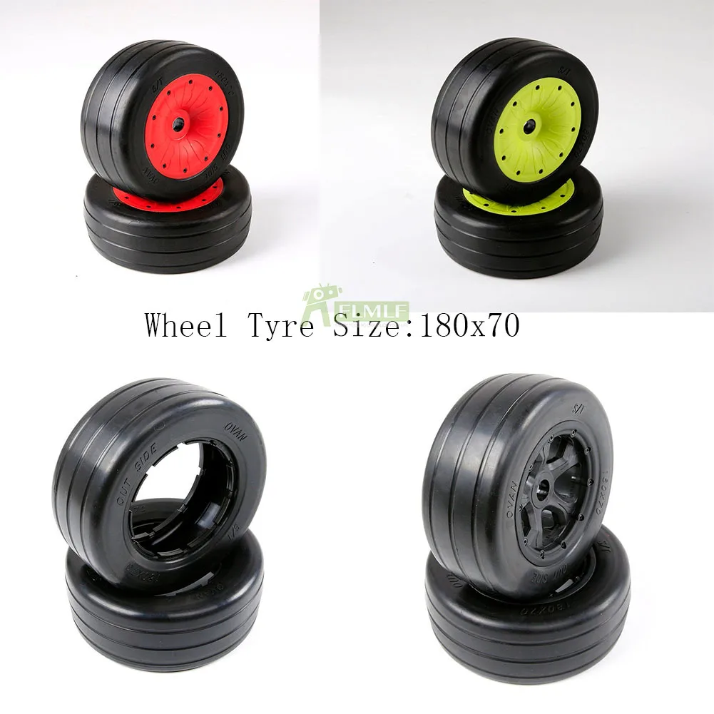 Набор шин для колес Slick и набор 1/5 Losi 5ive T ROFUN ROVAN LT KingmotorX2 BAJA 4WD SLT|Детали аксессуары| |