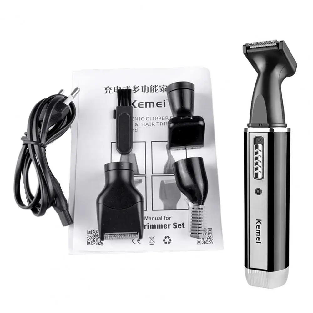 

Многоразовые бритвы, 1 набор, многофункциональный триммер для бровей, моющаяся перезаряжаемая Бритва для бакенбардов, европейская вилка