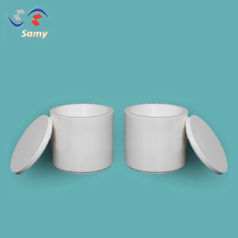 

Samy 50ml Zirconia Grinding Jars 1pc Laboratory Zirconium Grinder Tanks Fit for Planetary Ball Mill Machine Grinding Accessories