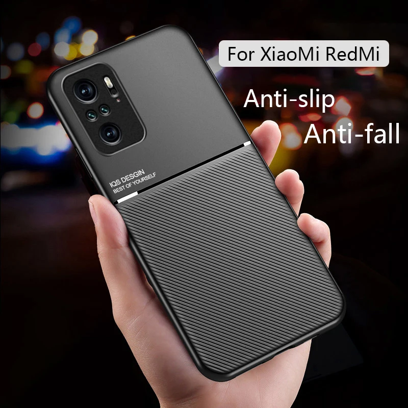 Роскошный Кожаный Автомобильный Магнитный чехол для Xiaomi Redmi Note 10 9 9S 8 8T 7 Pro 9T 9C 9A 8A 7A