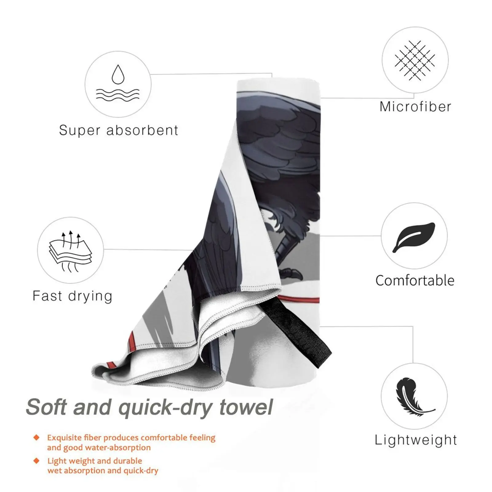 Crowchet быстросохнущее полотенце для спортзала Спортивная ванночка портативный