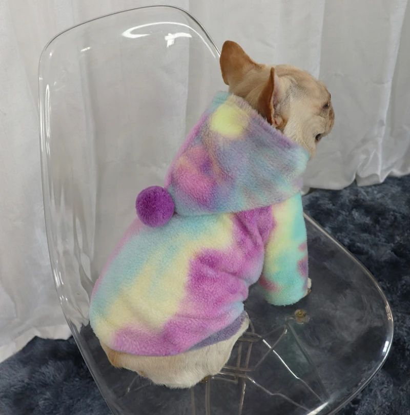Зимняя толстовка с капюшоном для собаки, кошек, пуделей, Bichon Frise Шнауцер Мопс французский одежда для бульдога челнока Мопс Костюмы Пальто Щенок наряд костюм
