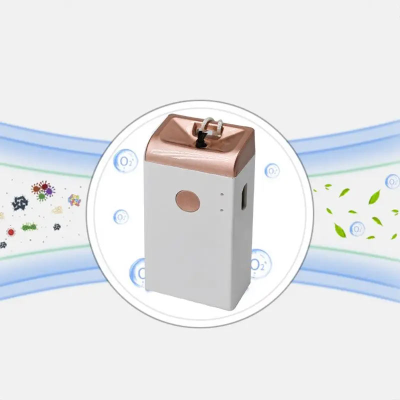

Personal Wearable Air Purifier Necklace/Mini Portable Air Freshner Ionizer M2EE