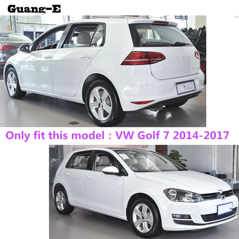 Для Фольксваген Golf7 Golf 7 2014 2015 2016 2017 корпус автомобиля ABS хромированная отделка