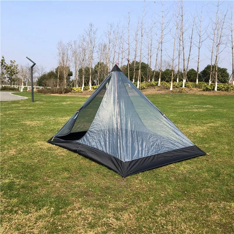 

Ultralight Pyramid Net Summer Mesh Tent 1-2 Person Outdoor Camping Tent Repellent Net Tent Beach Mesh Tents