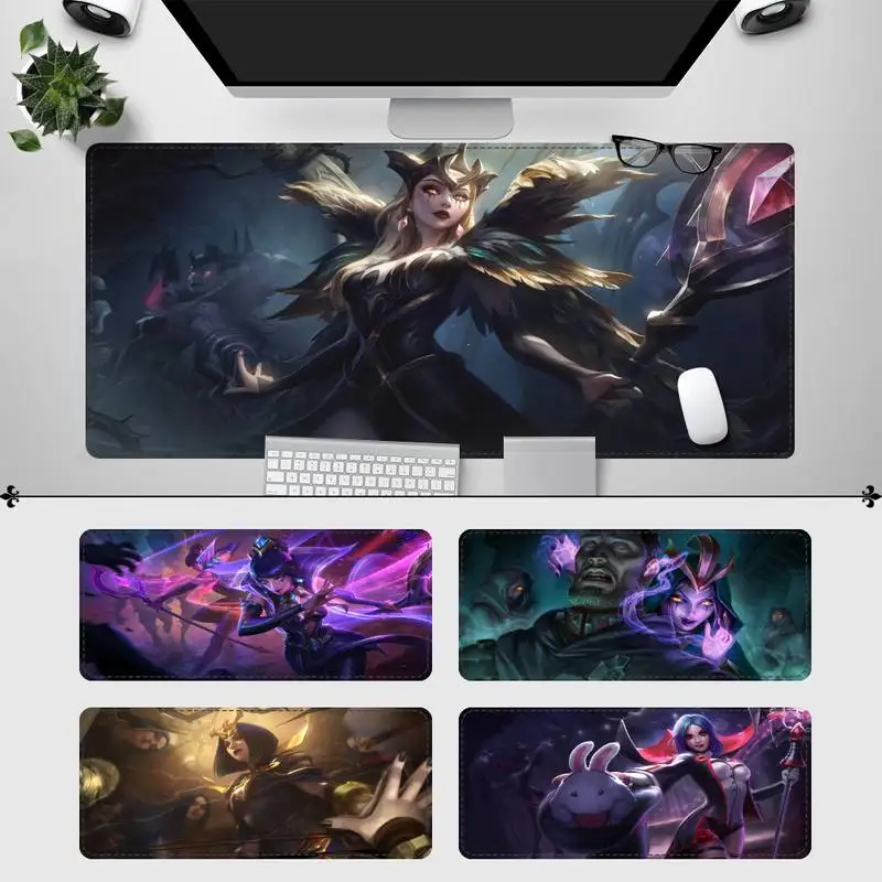 

Popolar League of Legends LeBlanc Mouse Pad Laptop PC Computer Mause Pad Desk Mat For Big Gaming Mouse Mat For Overwatch/CS GO
