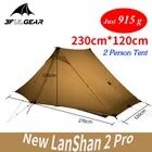 3F Lanshan 2 Pro просто 915 грамм 2 боковых 20D Silnylon легкий 2 человек No-See-Um 3 и 4 сезона альпинизмом палатка