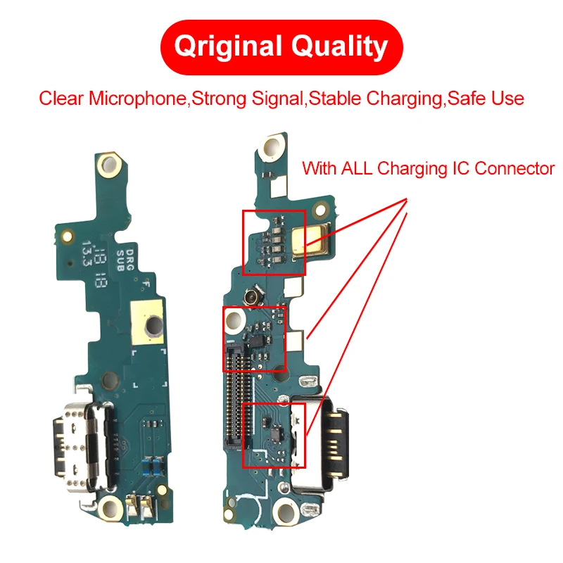 Для Nokia X6 6,1 Plus TA-1099/1103 type-C usb зарядный порт зарядное устройство док-станция антенный разъем микрофон гибкий кабель монтажная плата