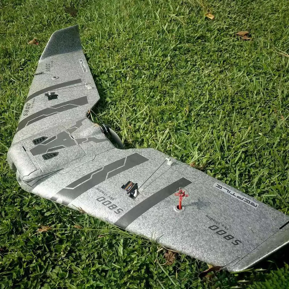 

S800 V2 SKY SHADOW 820 мм размах крыльев серый FPV EPP пенопласт летающее крыло гонщик комплект/PNP выбор вес 170 г только