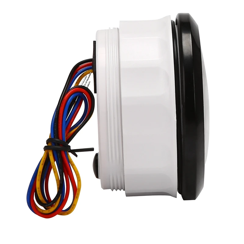 

85mm Marine Tachometer LCD Hour Meter 0-3000 RPM Speedometer 12V / 24V with Red Backlight Odometer