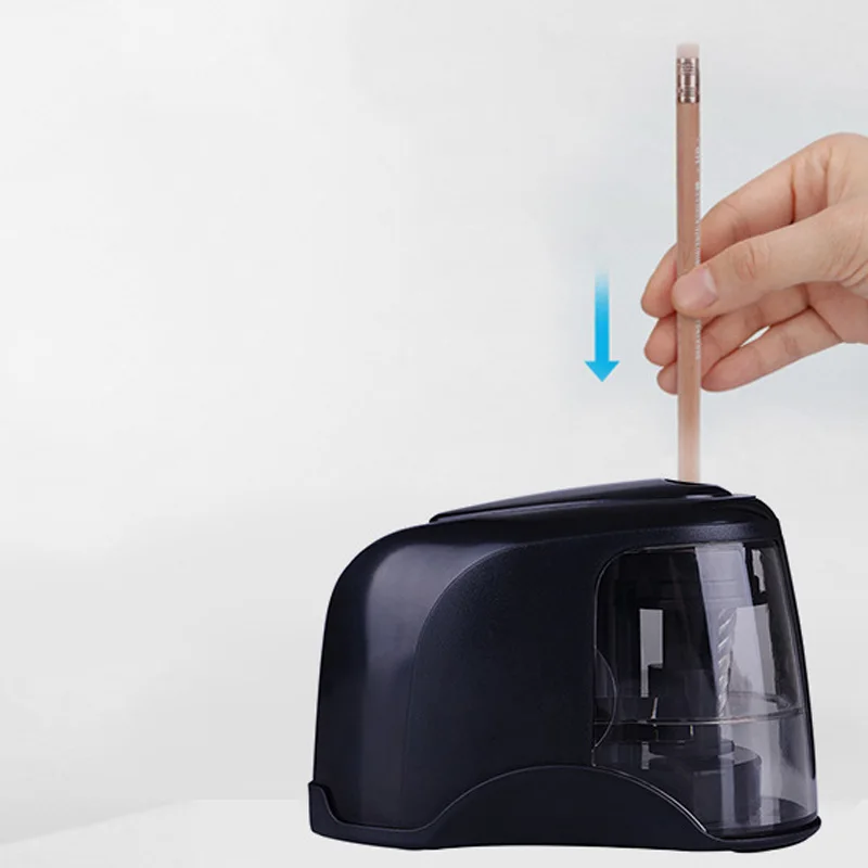 

Electric Pencil Sharpener Best Heavy Duty Helical Steel Blade for Artists Kids Adults Colored Pencils