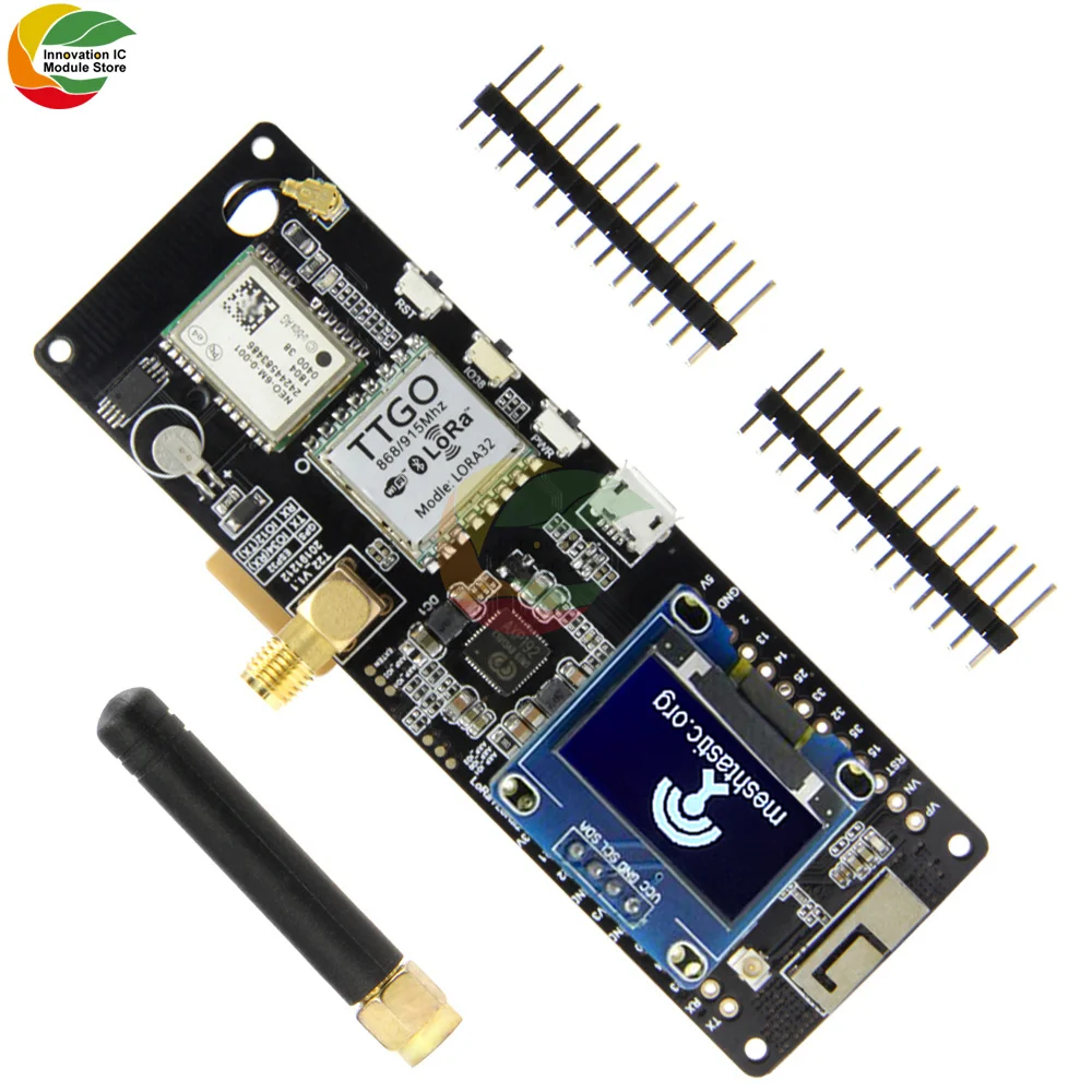 Ziqqucu TTGO Т образной балки V1.1 ESP32 433/868/915/923 МГц Bluetooth модуль беспроводного доступа Wi Fi