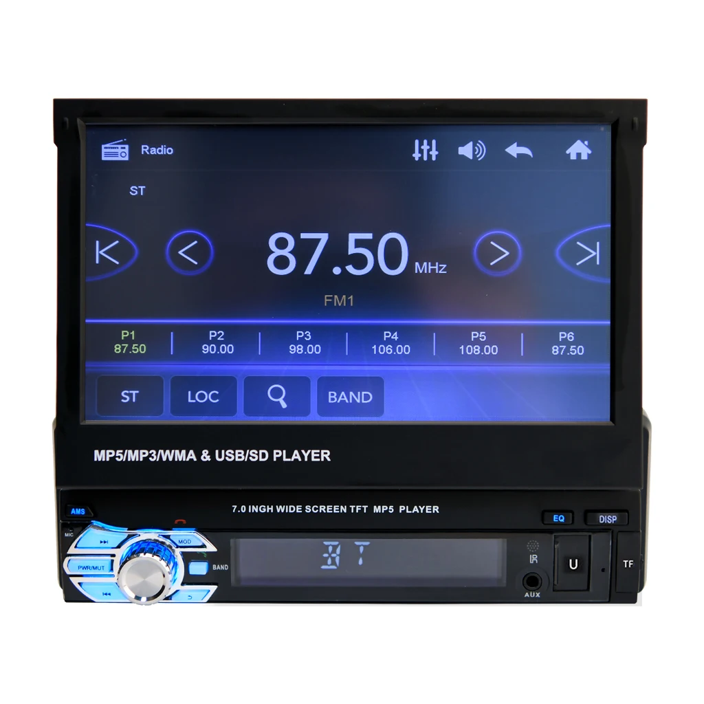 

9601 Car MP5 Player 7in Screen Car Stereo AM FM Radio BT Video Media-Player Contact Screen Car Electronics
