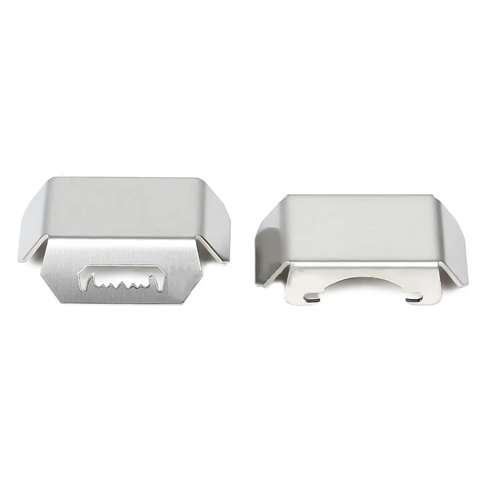 

Stainless Steel Chassis Protection Plate Axle Guard Cover Anti-Collision Board for Axial Capra 1.9 UTB AXI03004