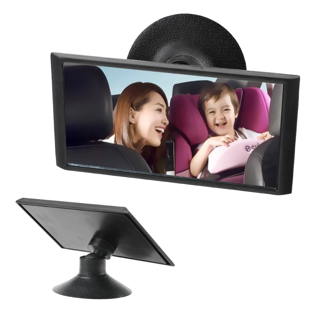 

Rearview Mirror Universal Suction Cup Baby Mirrors Car Back Seat Baby View Mirror Car Accessorie 360 Rotation Adjustable
