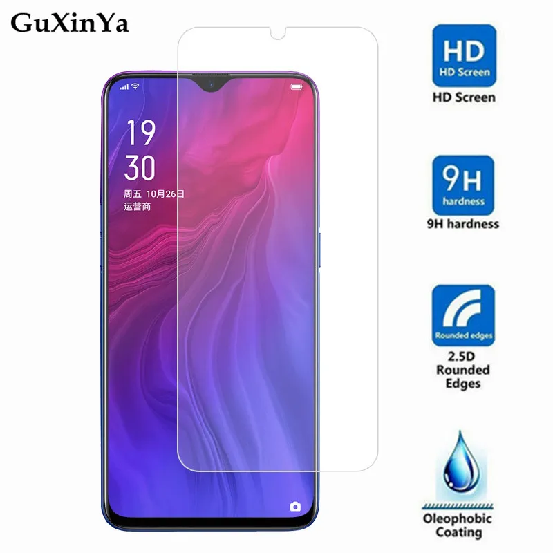 2 шт., закаленное стекло для Oppo Reno Z, защита экрана 9 H, стекло для Oppo Reno Z, защитное стекло против царапин, пленка PCDM10 cph79