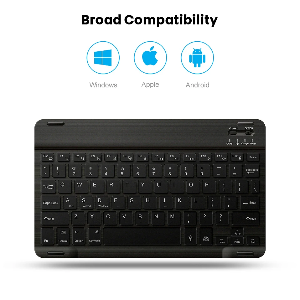 avatto russianenglish ultra thin 7 color led backlit wireless bluetooth tablet keyboard for android mac os windows tablet phone free global shipping