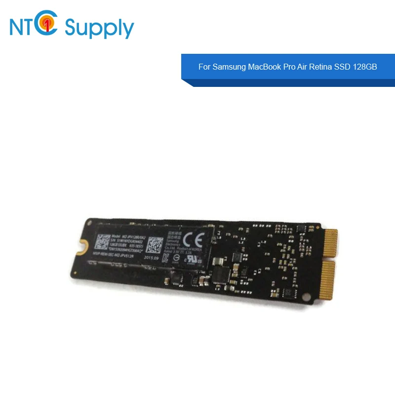 SSD накопитель NTC 128 ГБ для Samsung MacBook Pro Air Retina 655 1857J 2013 2014 2015 2017 год подлинный