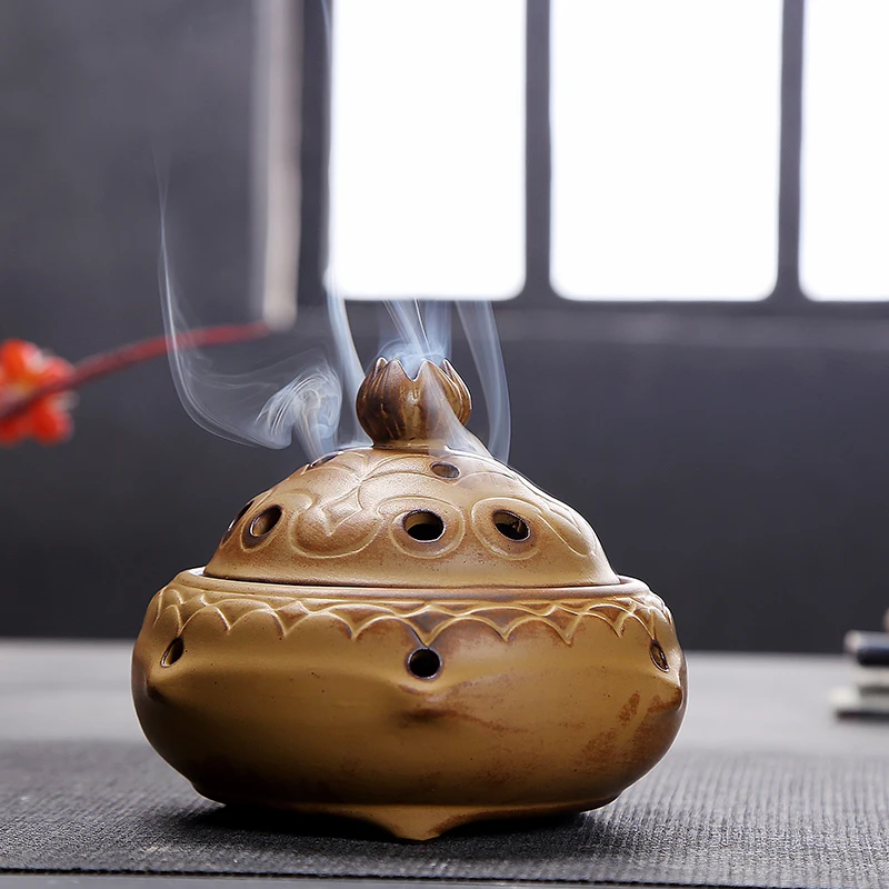 

Electric Large Incense Burner Ceramic Portable Decor Incense Burner Buddha quemador de incienso incenso queimador QBA60XXL