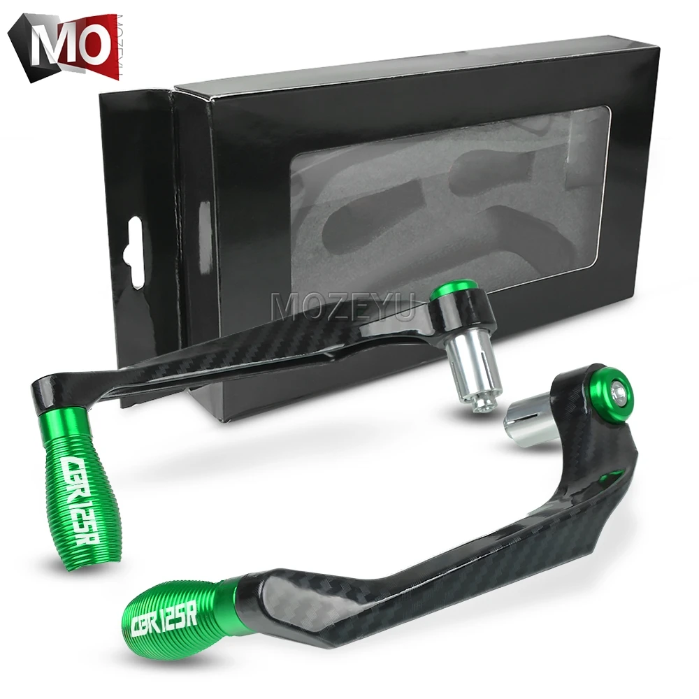 Green Для Honda CBR125R CBR 125R 125 CBR125 R 2005- мотоцикл 7/" 22 мм руль сцепные рычаги протектор гвардии - Цвет: Green
