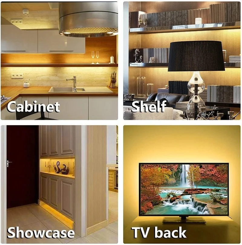 Светодиодная лента светильник в для спальни водонепроницаесветодиодный