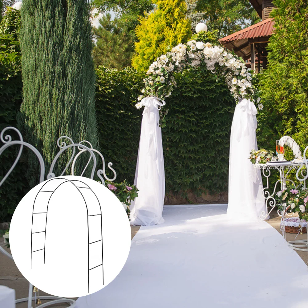 

1 Set Metal Pergola Arbor Wedding Arch Garden Outdoor Indoor Assemble Freely