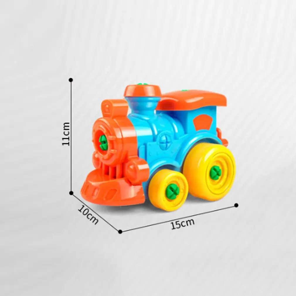 

Creative Cartoon Disassembly Assembly Toy Aircraft Helicopter Car Model Toy Vehicles Kid Educational Toys Birthday Gift 2018