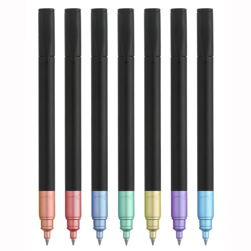 

Fashion Picasso 977 Star Roller Ball Pen Pimio PS-977 Fine Point 0.5mm Financial Office & School Gel Pen Writing Pen Supplies
