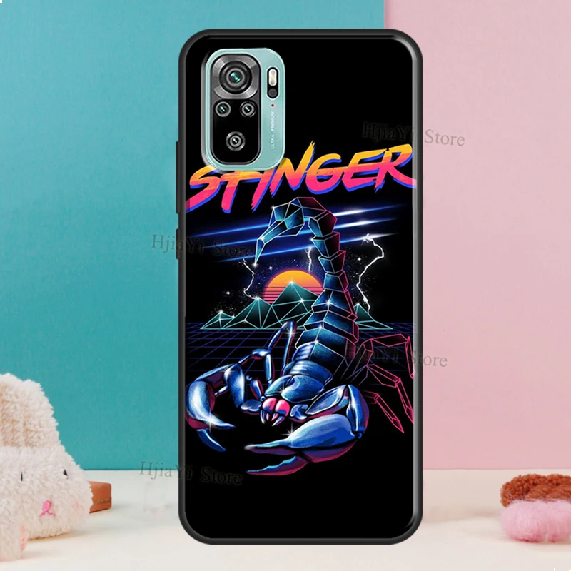 Чехол СКОРПИОН для Xiaomi Redmi Note 9 Pro 8T 9S Note8 Note10 чехол 9C 9T 9A K40|Бамперы| |