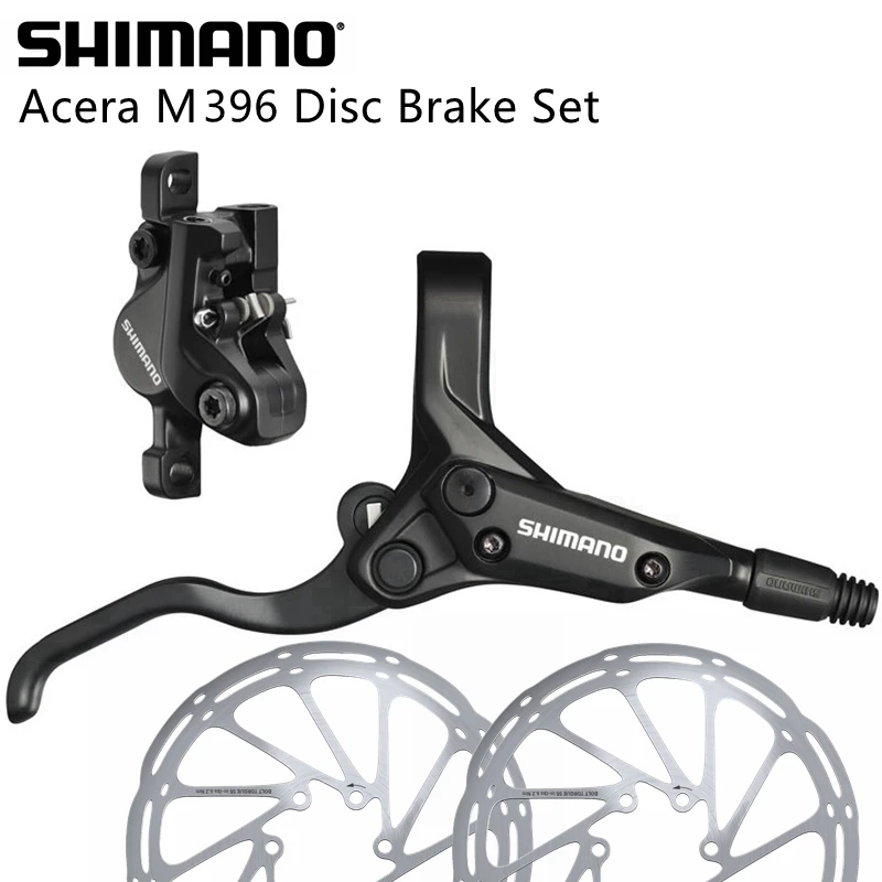 Набор дисковых тормозов Shimano Acera M396 задний и передний | Спорт развлечения