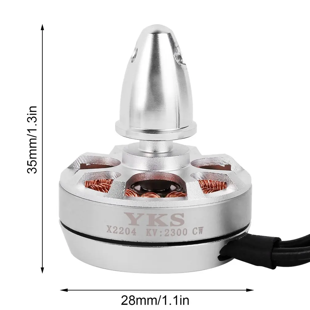 2204 KV2300 KV230 светильник-вес бесщеточный двигатель ЧПУ Изысканная обработка для RC FPV