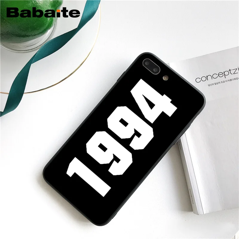 A5 Babaite счастливое число и письмо чехол для телефона для iphone 11 Pro 11Pro Max 8 7 6 6S Plus 5 5S SE XR X XS MAX - Цвет: A5
