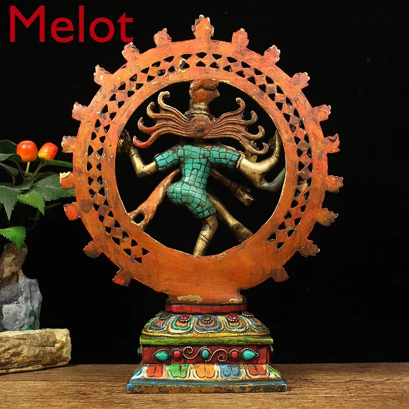 Натуральная медь искусственное украшение Непал ручная работа танцевальная