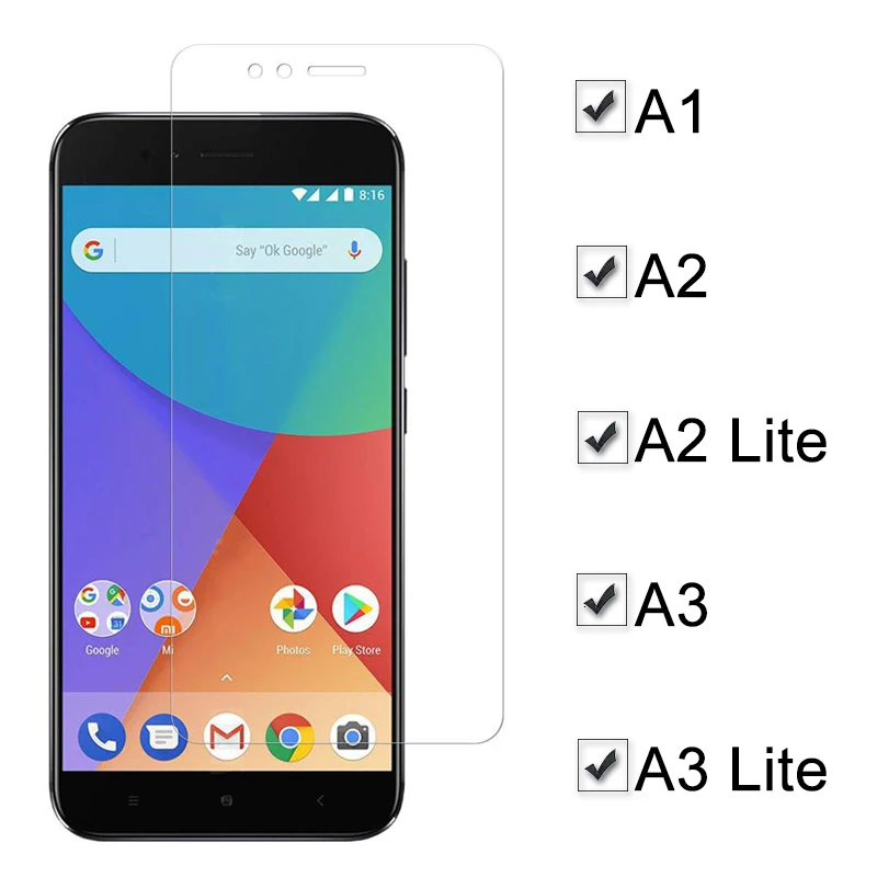 Легкое Защитное стекло для Xiaomi a3 mi a2 lite A1 защита экрана Ksiomi My A 1 2 3 2A 3A A2Lite защитная