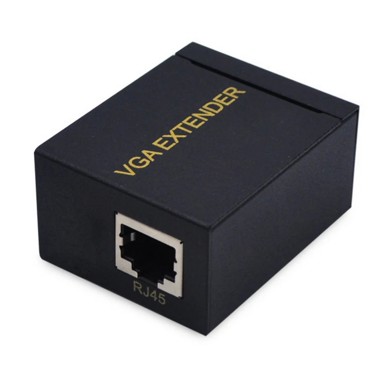 Удлинитель VGA для кабеля cat5e/6 до 60 м удлинитель UTP|extender repeater|vga utputp extender |