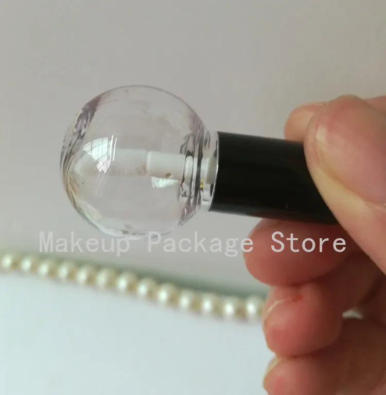 

5ml 5g Empty Lip Gloss Tube Lipgloss Bottle Ball Mini Lip Glaze Tube Lip Balm Bottle Lipgloss Tube Black Cap Lip Gloss Container