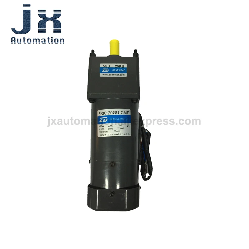Тормозной мотор переменного тока 5RK120GU-CMF 120 Вт 220 В Редукторная головка 5GU25KB для