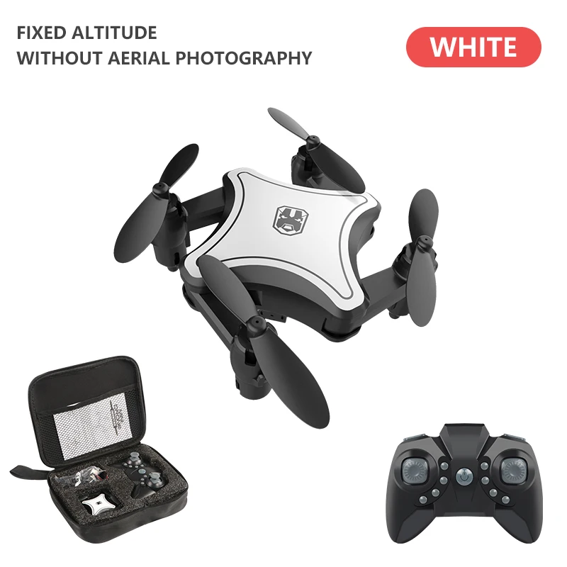 No Camera White Мини-Дрон WiFi FPV камера 4K HD удержание высоты RC Дрон вертолет один ключ возврат складной мини-Квадрокоптер высокое качество Дрон - Цвет: No Camera White