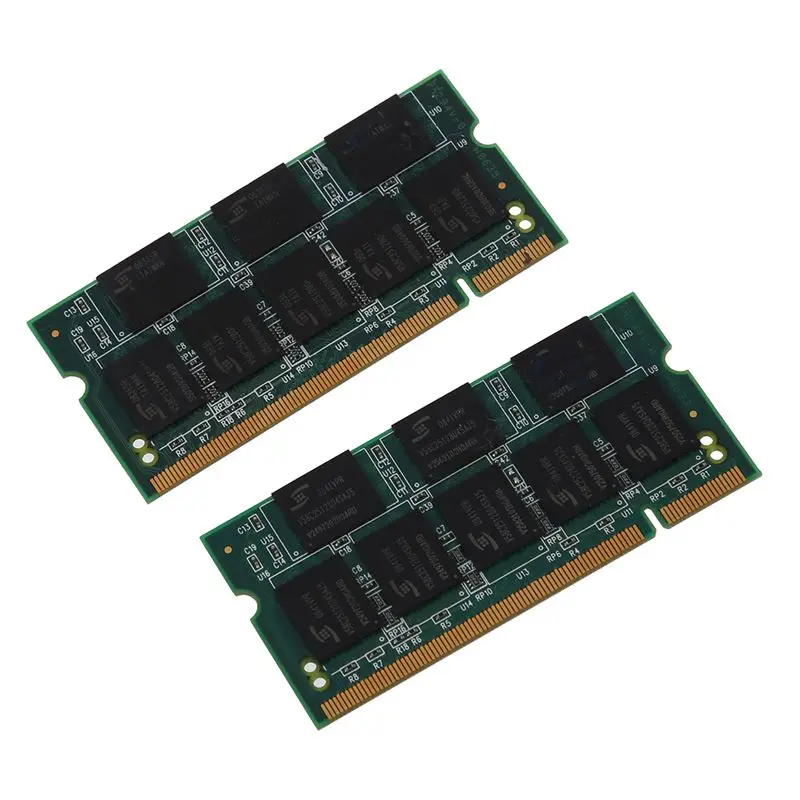 2x 1GB 1G Memory RAM PC2100 DDR CL2.5 DIMM 266MHz 200-pin for Notebook Laptop | Компьютеры и офис