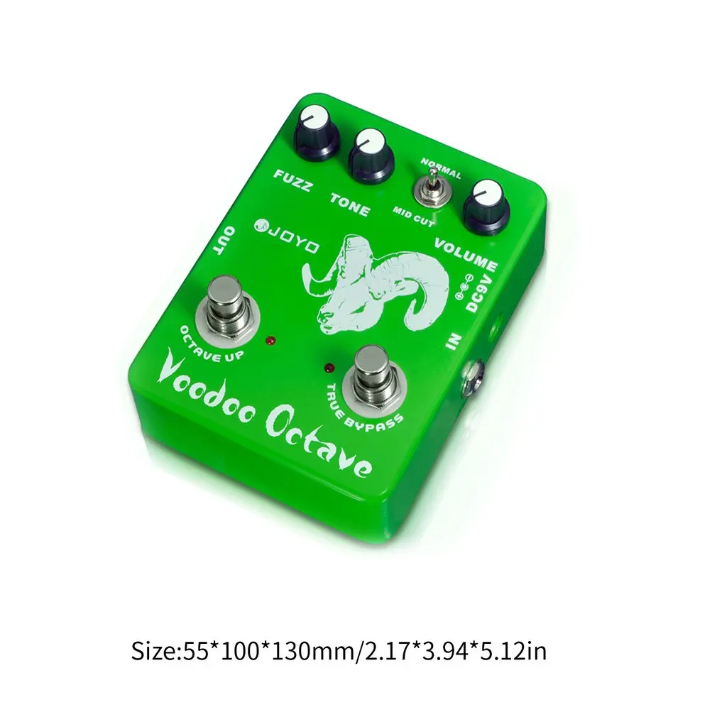 

JF-12 Voodoo Octave Fuzz Effect Guitar Pedal Electric Bass Dynamic Compression Guitar Bass Accessories
