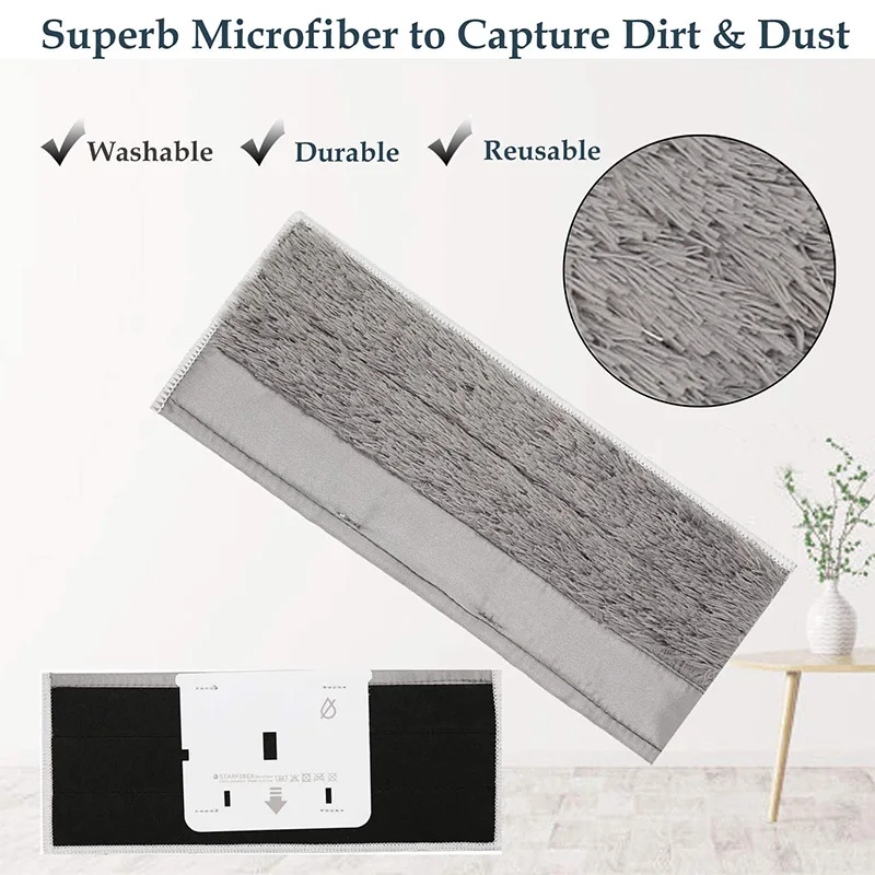 

8Pcs Suitable for Irobot Sweeping Machine Accessories Suitable for Braava Jet M6 Sweeping Machine Wiper Mop Head