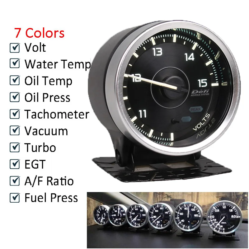 Датчик температуры воды Defi Advance A1 60 мм измеритель масла для турбонаддува прибор