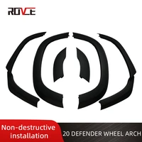 car wheel eyebrow protector wheel arch eyebrow arch decorative scratch proof for land rover defender 2020 vplep0380