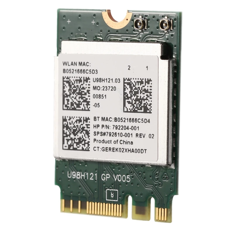 Беспроводной адаптер для Realtek RTL8723BE 802.11N WiFi карта Bluetooth 4 0 NGFF SPS 843338 001 300